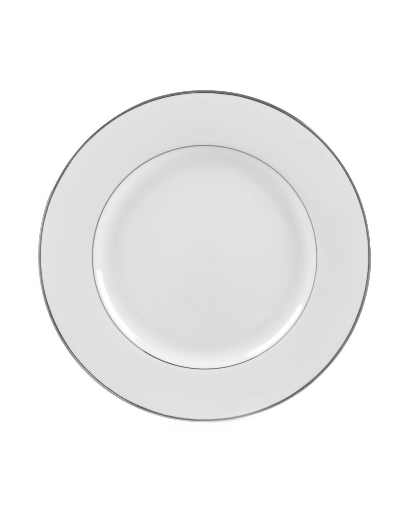 Double Silver  10.25" Dinner Plate