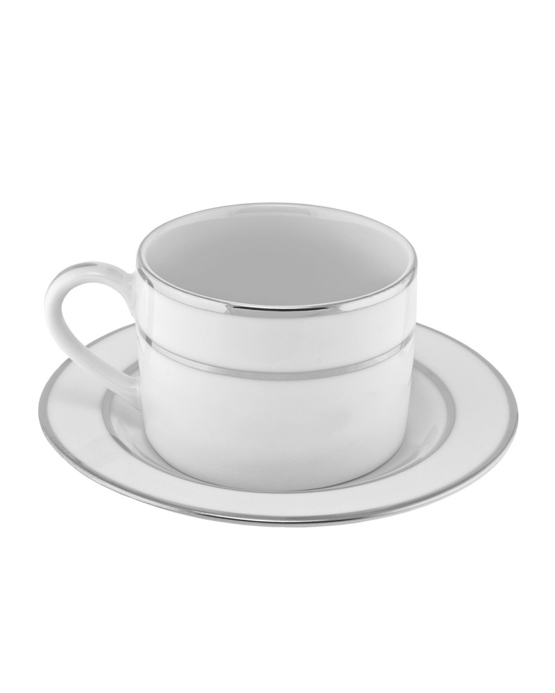 Double Silver Can Cup Saucer (6 oz.)