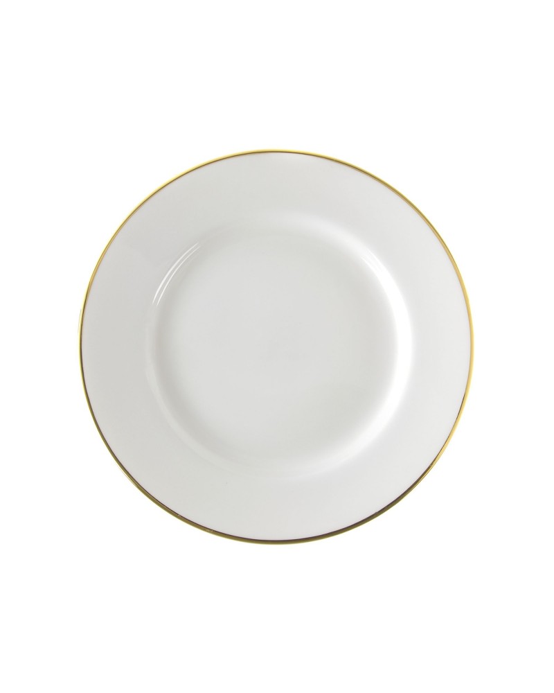 Gold Line  9" Luncheon Plate
