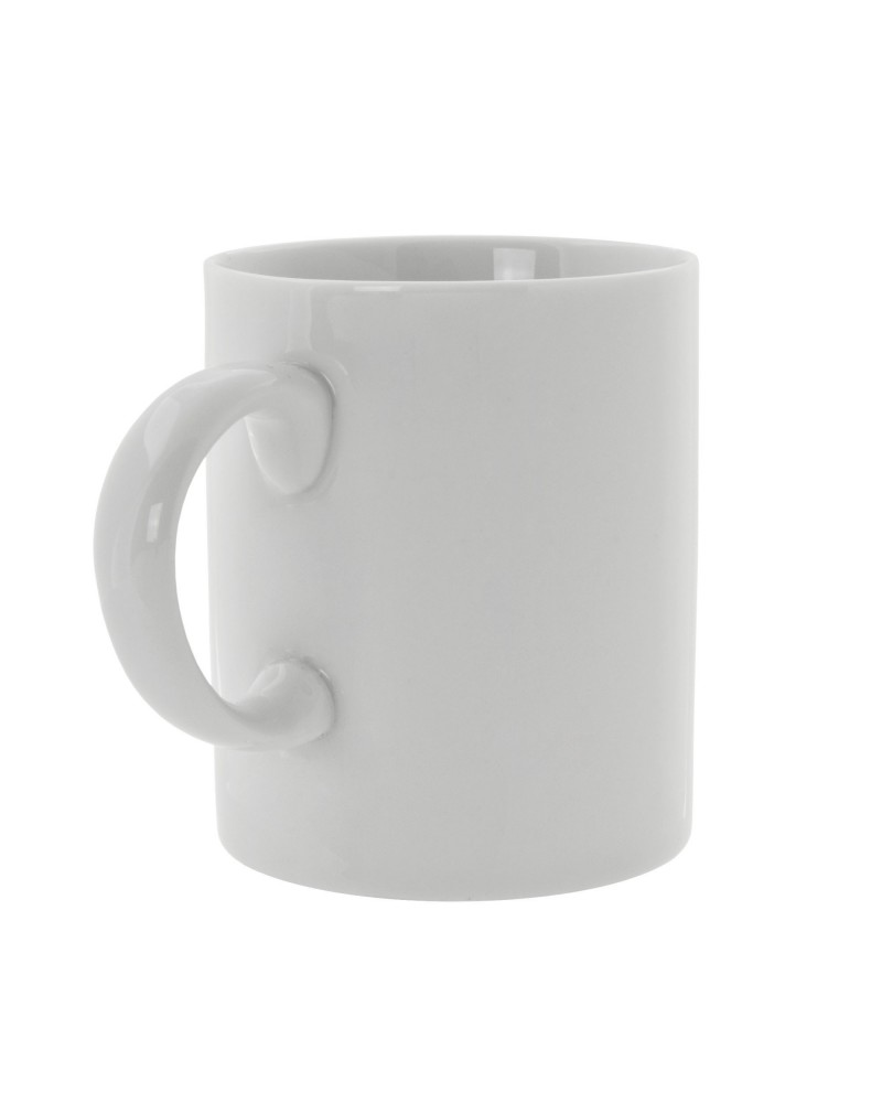Royal White   C-Handle Straight Sided Mug (8 oz.)
