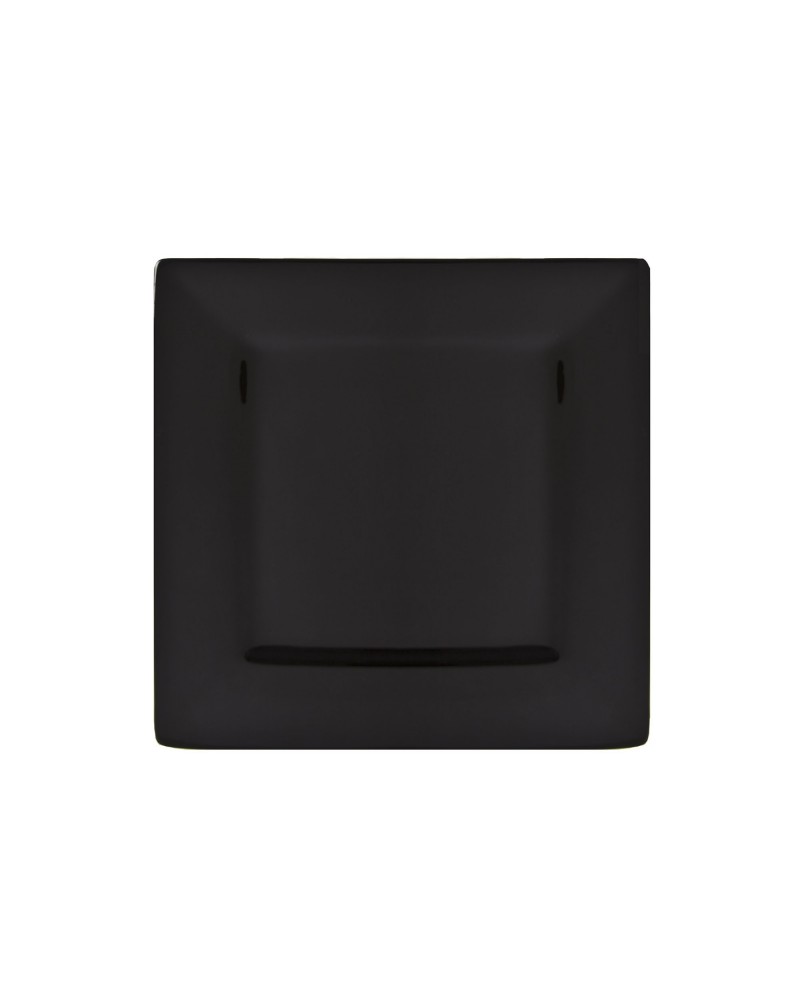Whittier 7.5" Black Square Plate
