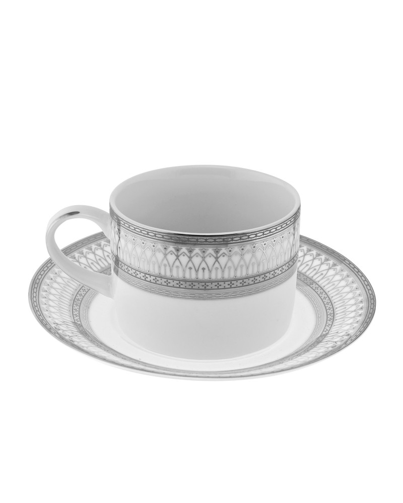 Iriana Silver Can Cup/Saucer