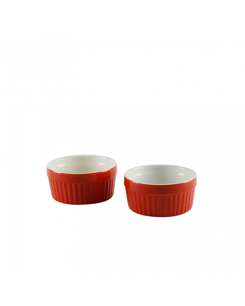 Sienna Red Souffle Set Of 2
