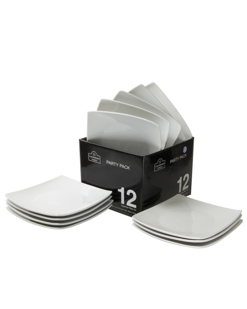 Party Packs Coupe Bread & Butter Plate Set Of 12
