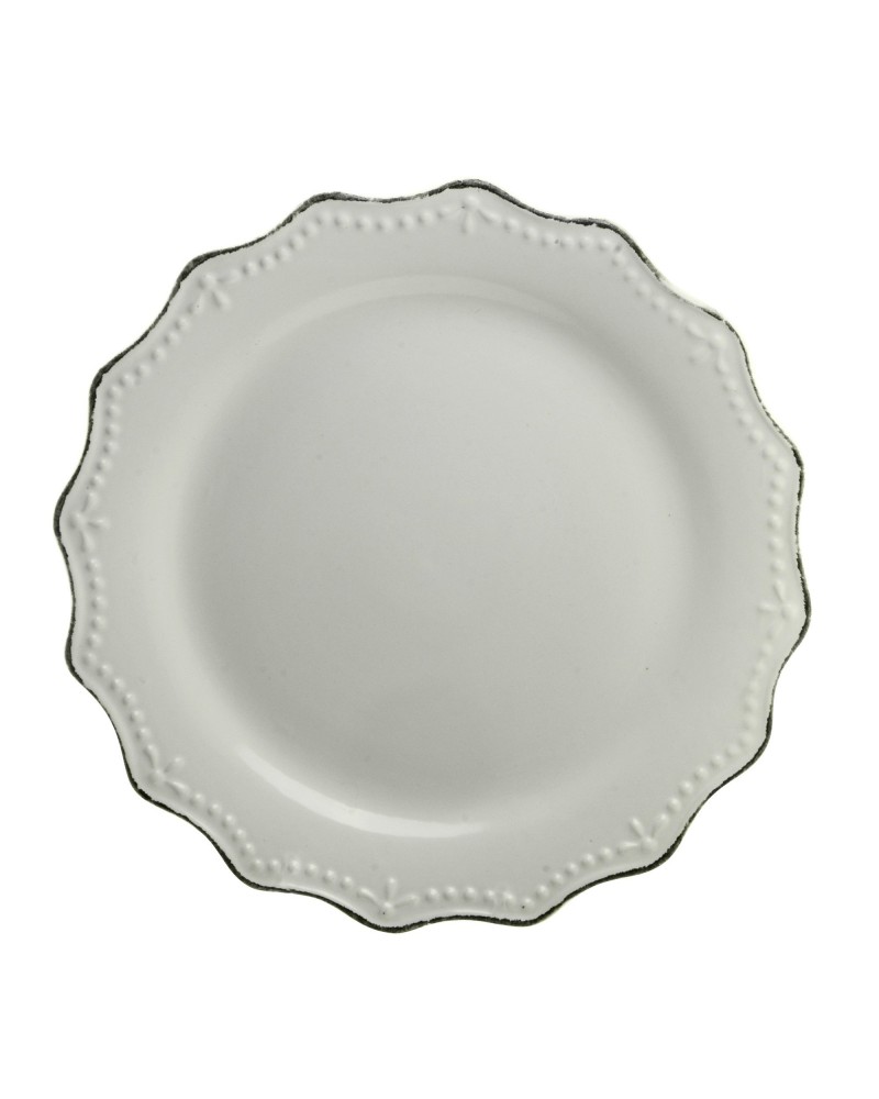 Oxford Dinner Plate - Cream