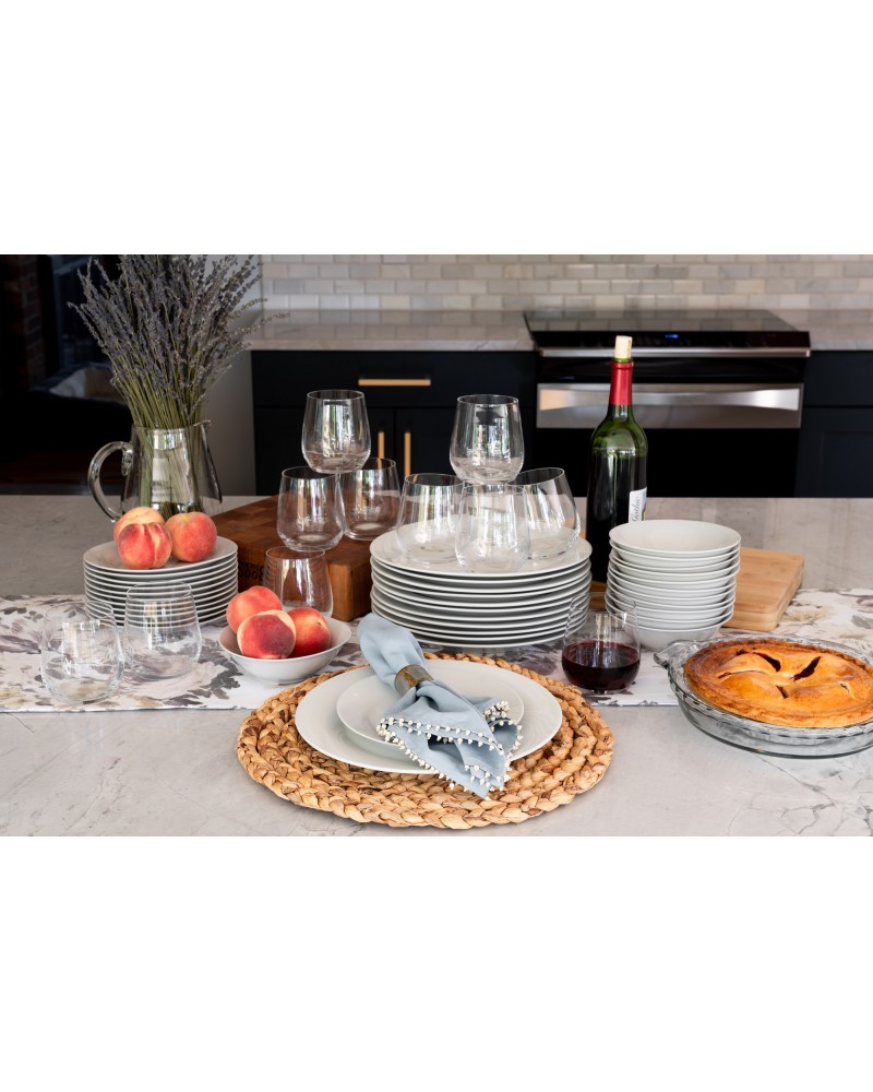 Caterer's Set of 12 Dinner Plates